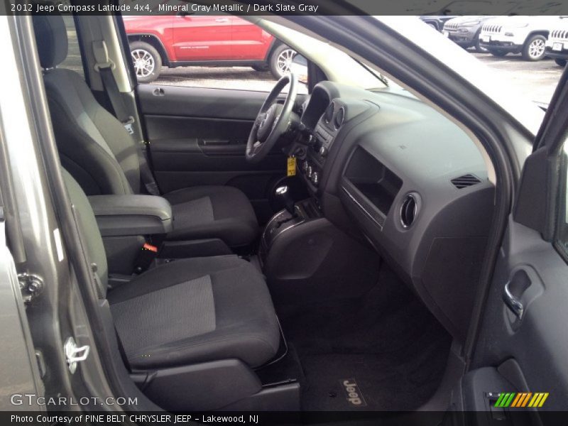 Mineral Gray Metallic / Dark Slate Gray 2012 Jeep Compass Latitude 4x4