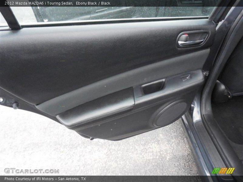 Ebony Black / Black 2012 Mazda MAZDA6 i Touring Sedan