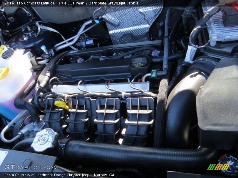True Blue Pearl / Dark Slate Gray/Light Pebble 2014 Jeep Compass Latitude