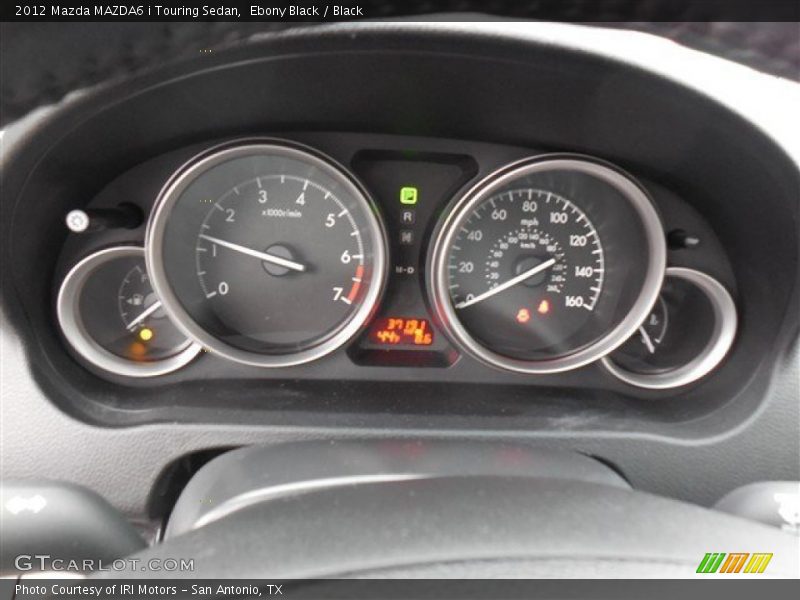 Ebony Black / Black 2012 Mazda MAZDA6 i Touring Sedan