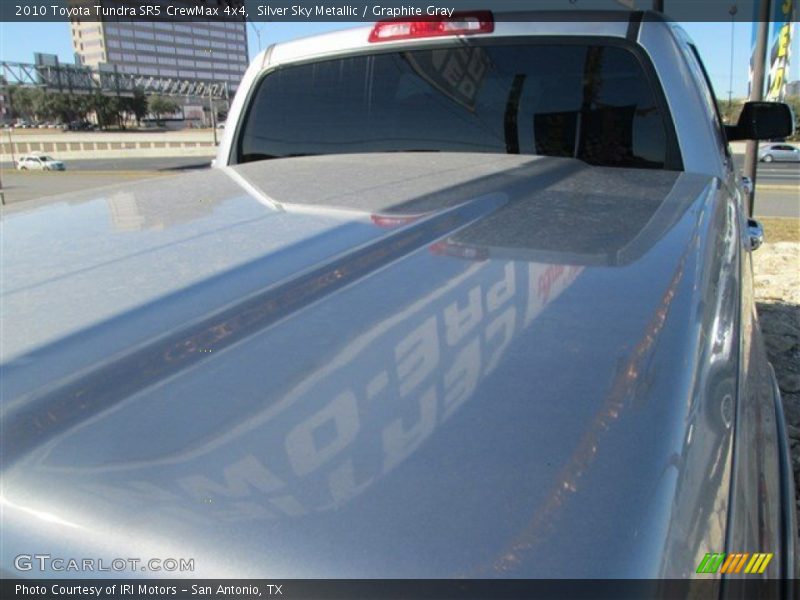 Silver Sky Metallic / Graphite Gray 2010 Toyota Tundra SR5 CrewMax 4x4