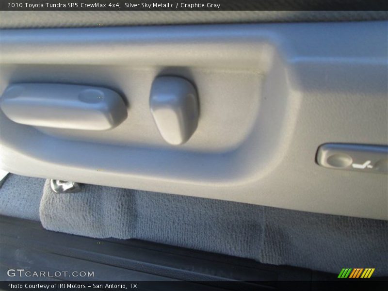Silver Sky Metallic / Graphite Gray 2010 Toyota Tundra SR5 CrewMax 4x4