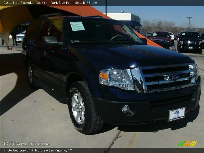 Dark Blue Pearl Metallic / Stone 2011 Ford Expedition XL 4x4