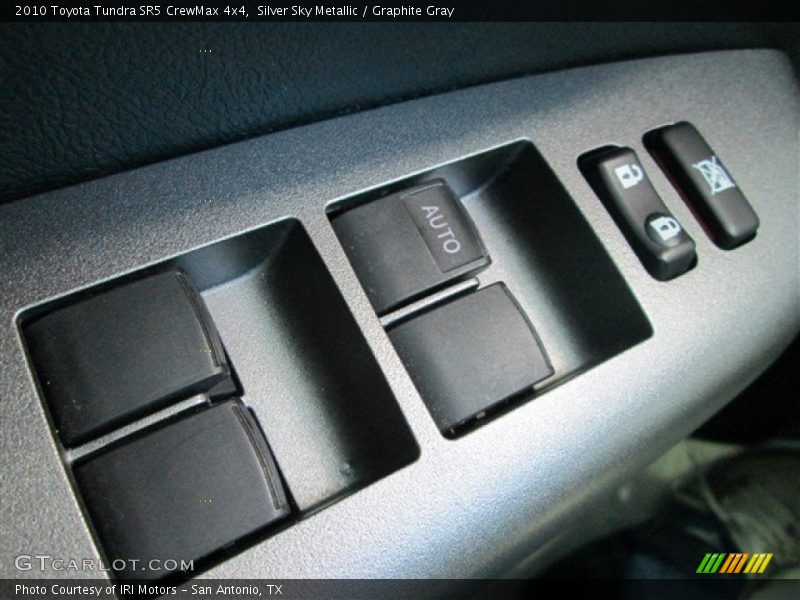Silver Sky Metallic / Graphite Gray 2010 Toyota Tundra SR5 CrewMax 4x4