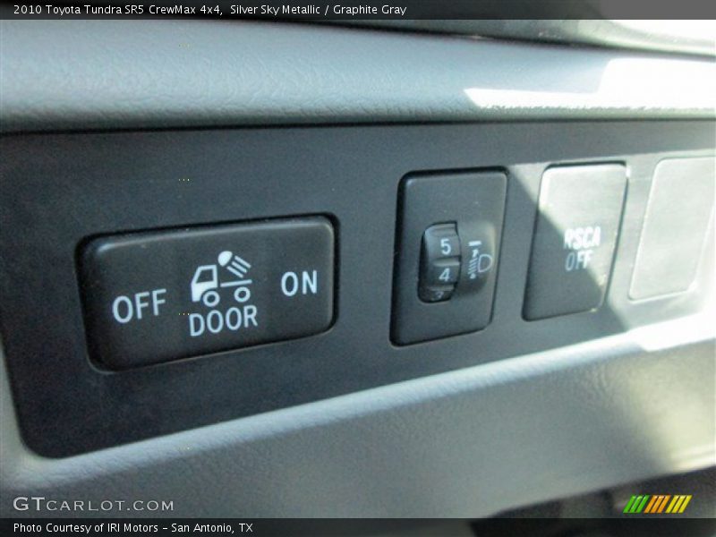 Silver Sky Metallic / Graphite Gray 2010 Toyota Tundra SR5 CrewMax 4x4