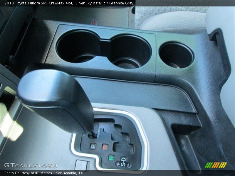 Silver Sky Metallic / Graphite Gray 2010 Toyota Tundra SR5 CrewMax 4x4