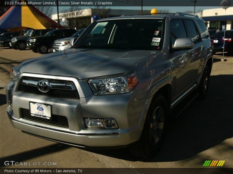 Classic Silver Metallic / Graphite 2010 Toyota 4Runner Limited