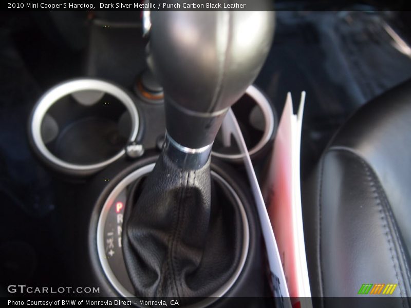 Dark Silver Metallic / Punch Carbon Black Leather 2010 Mini Cooper S Hardtop