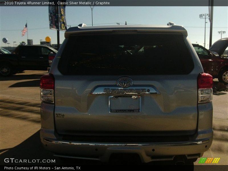 Classic Silver Metallic / Graphite 2010 Toyota 4Runner Limited