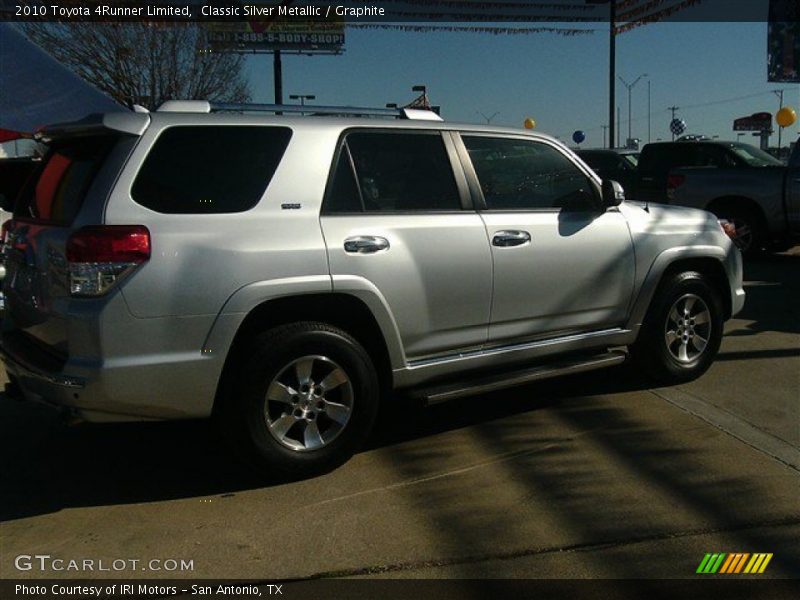 Classic Silver Metallic / Graphite 2010 Toyota 4Runner Limited