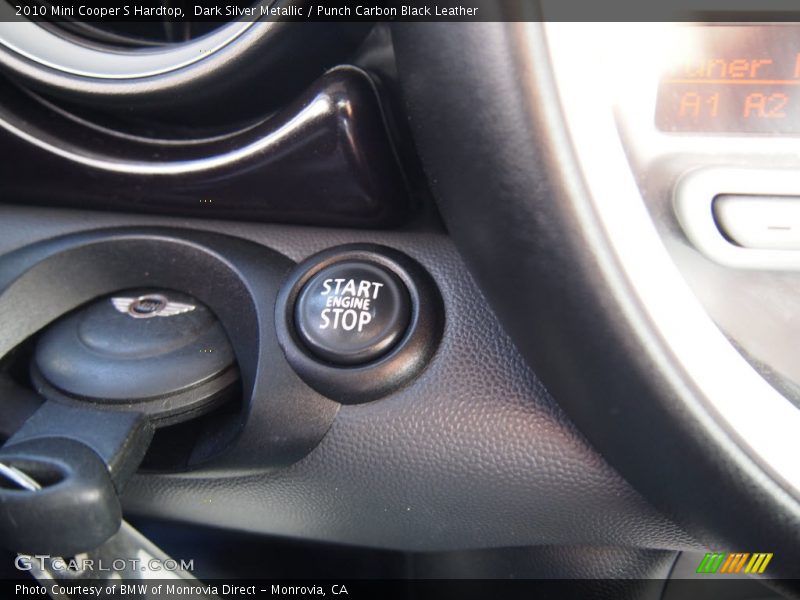 Dark Silver Metallic / Punch Carbon Black Leather 2010 Mini Cooper S Hardtop