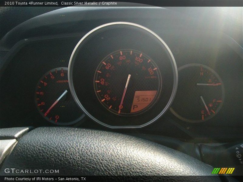 Classic Silver Metallic / Graphite 2010 Toyota 4Runner Limited