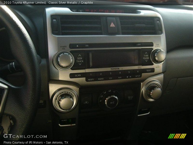 Classic Silver Metallic / Graphite 2010 Toyota 4Runner Limited