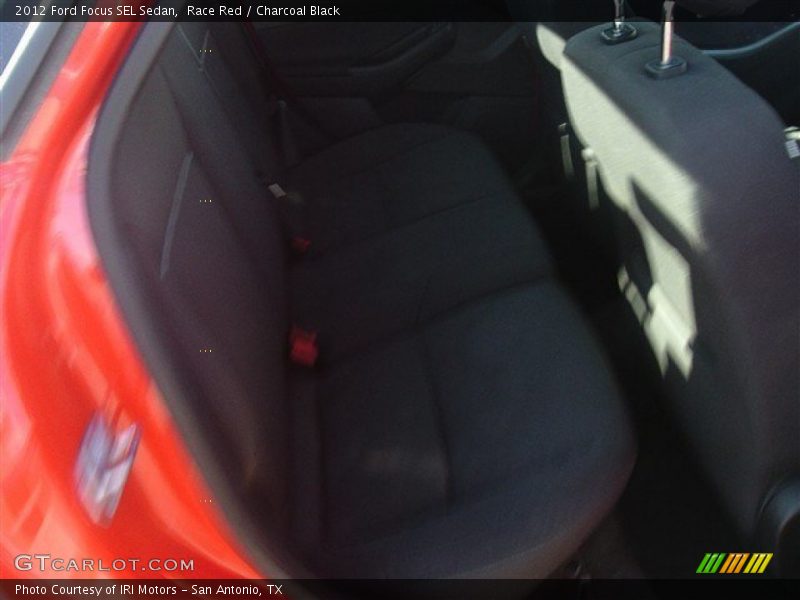 Race Red / Charcoal Black 2012 Ford Focus SEL Sedan