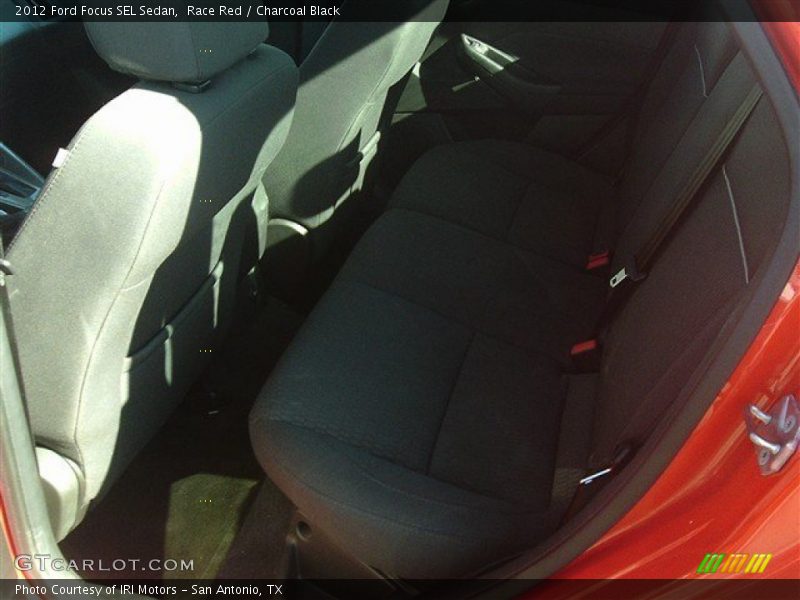 Race Red / Charcoal Black 2012 Ford Focus SEL Sedan