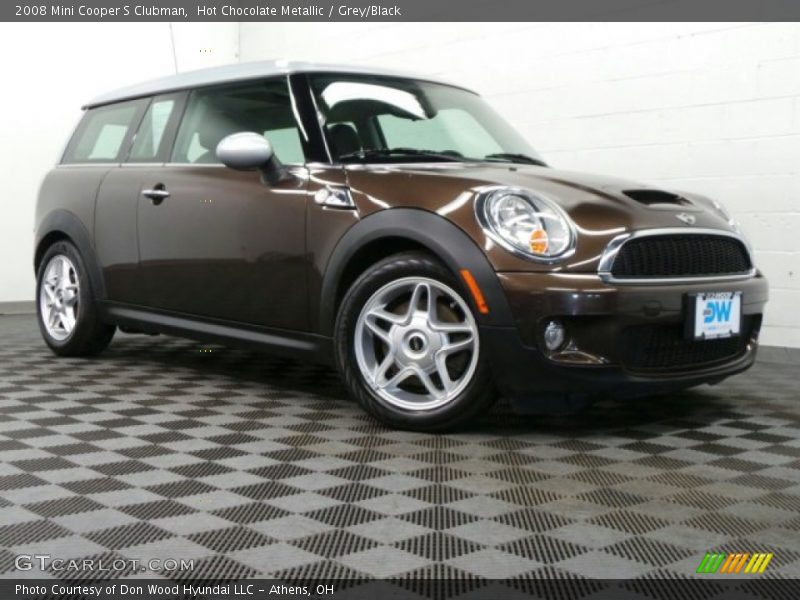 Hot Chocolate Metallic / Grey/Black 2008 Mini Cooper S Clubman