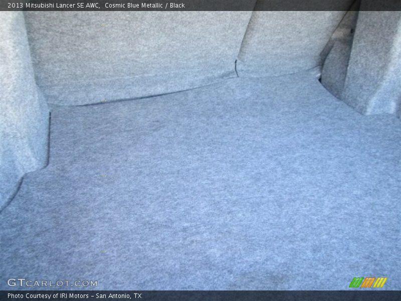 Cosmic Blue Metallic / Black 2013 Mitsubishi Lancer SE AWC