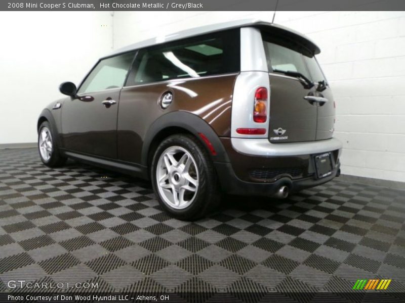 Hot Chocolate Metallic / Grey/Black 2008 Mini Cooper S Clubman