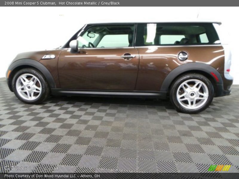 Hot Chocolate Metallic / Grey/Black 2008 Mini Cooper S Clubman