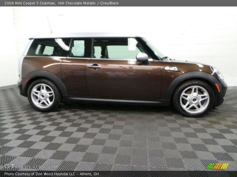 Hot Chocolate Metallic / Grey/Black 2008 Mini Cooper S Clubman