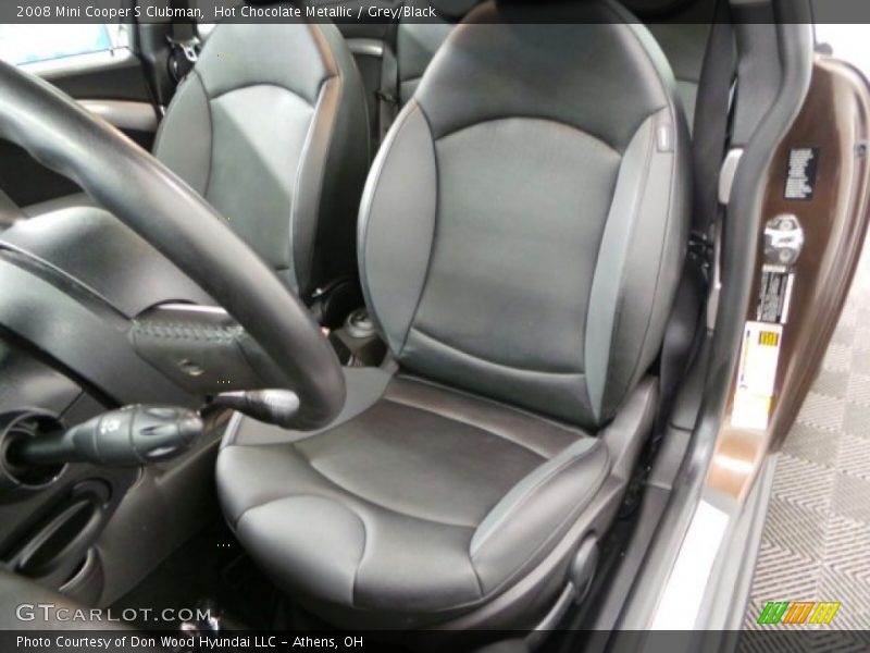 Hot Chocolate Metallic / Grey/Black 2008 Mini Cooper S Clubman
