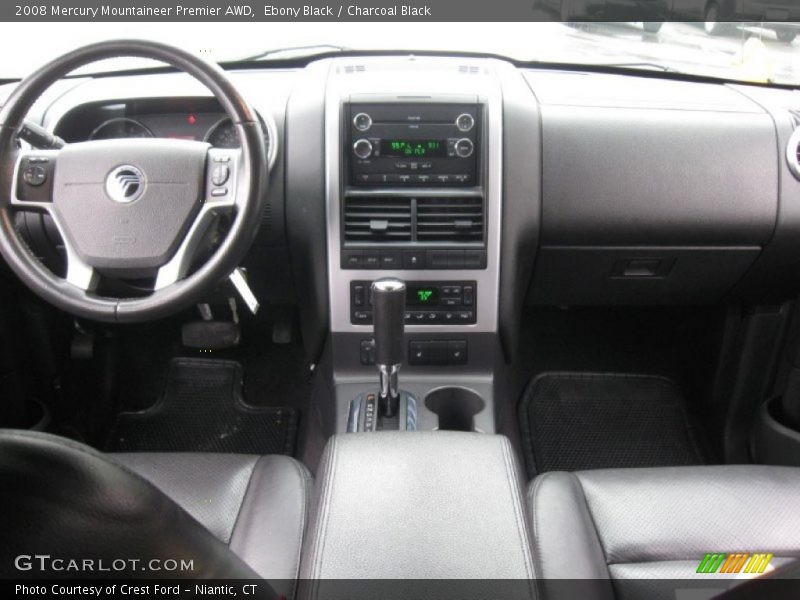 Ebony Black / Charcoal Black 2008 Mercury Mountaineer Premier AWD