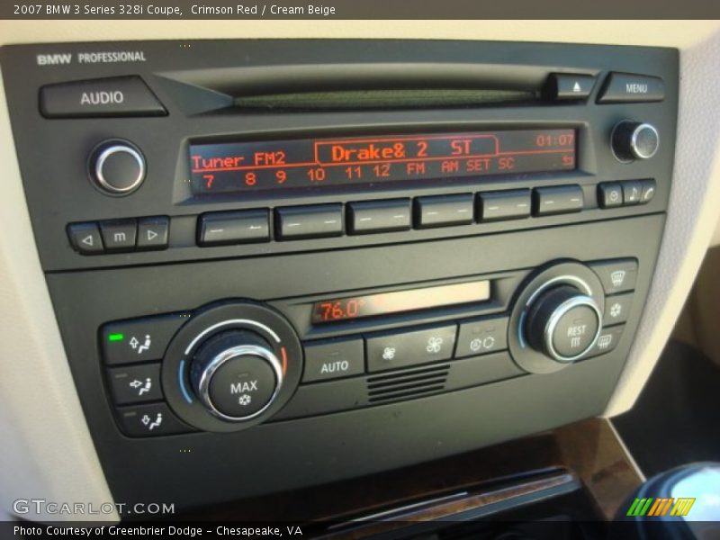 Controls of 2007 3 Series 328i Coupe