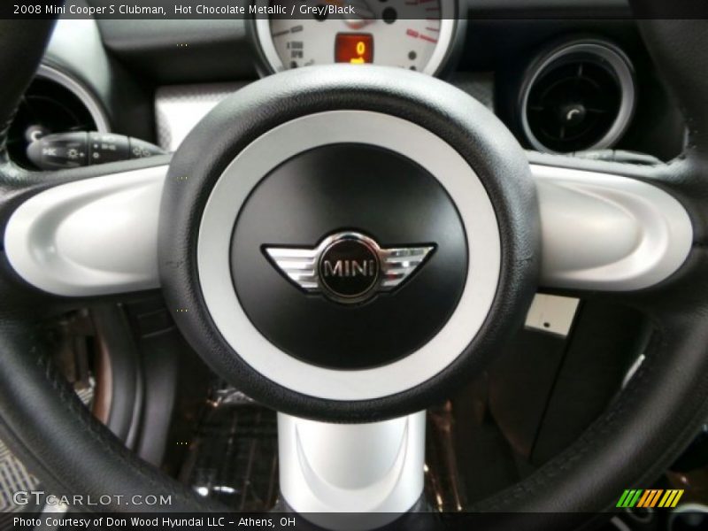 Hot Chocolate Metallic / Grey/Black 2008 Mini Cooper S Clubman