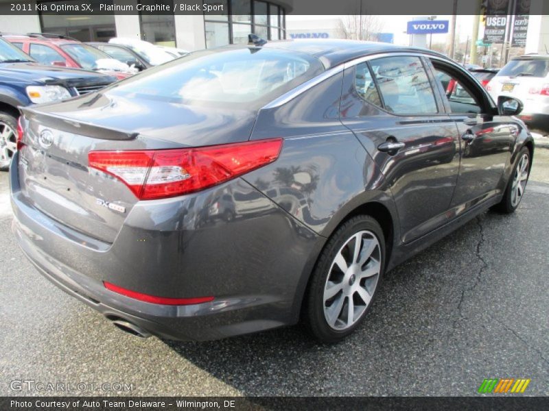 Platinum Graphite / Black Sport 2011 Kia Optima SX