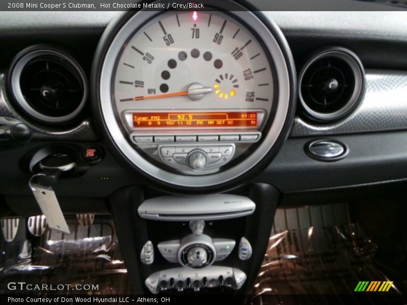 Hot Chocolate Metallic / Grey/Black 2008 Mini Cooper S Clubman