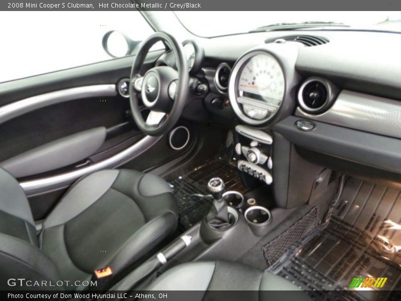 Hot Chocolate Metallic / Grey/Black 2008 Mini Cooper S Clubman