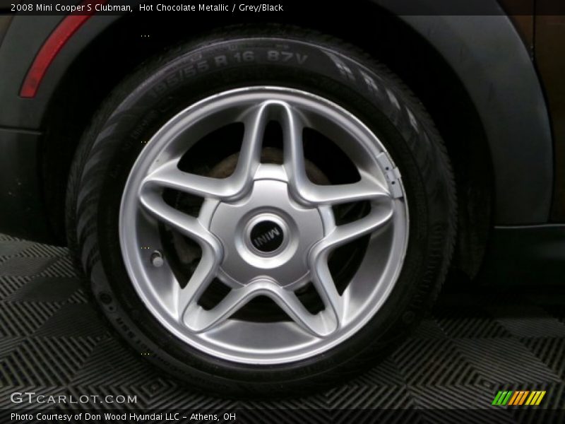 Hot Chocolate Metallic / Grey/Black 2008 Mini Cooper S Clubman