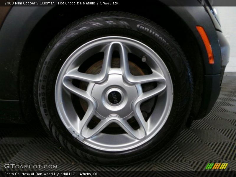 Hot Chocolate Metallic / Grey/Black 2008 Mini Cooper S Clubman