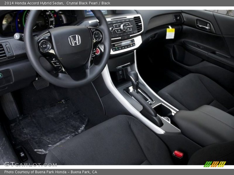 Black Interior - 2014 Accord Hybrid Sedan 