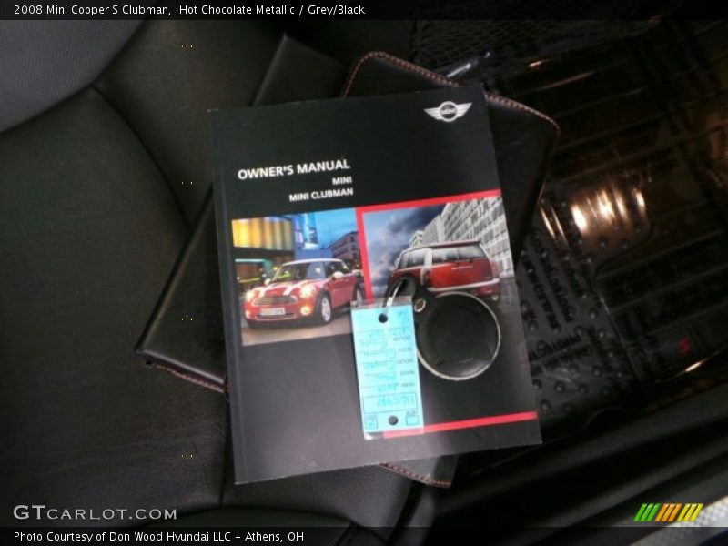 Hot Chocolate Metallic / Grey/Black 2008 Mini Cooper S Clubman
