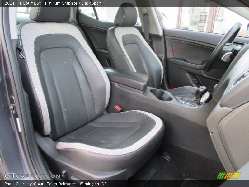 Platinum Graphite / Black Sport 2011 Kia Optima SX