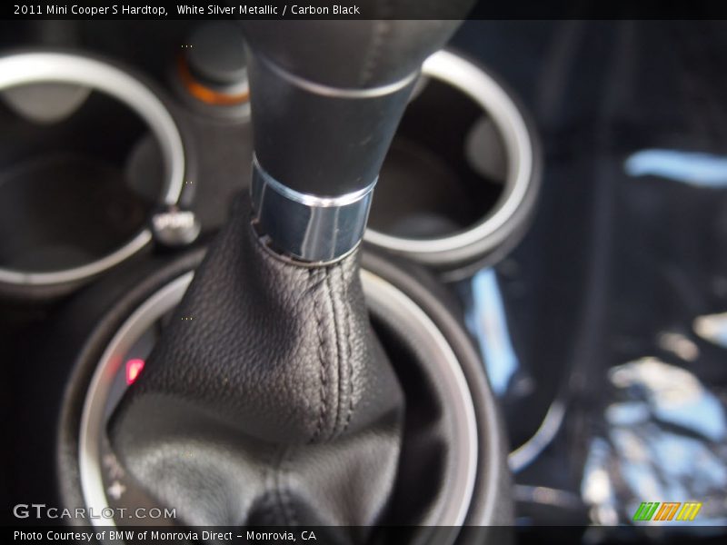 White Silver Metallic / Carbon Black 2011 Mini Cooper S Hardtop