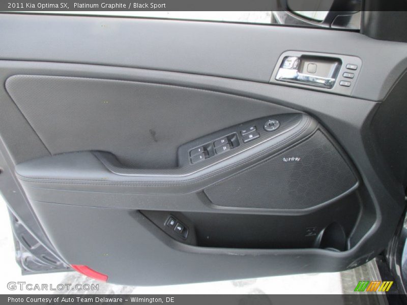 Platinum Graphite / Black Sport 2011 Kia Optima SX