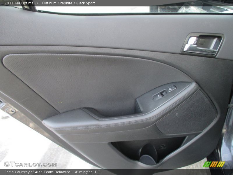 Platinum Graphite / Black Sport 2011 Kia Optima SX