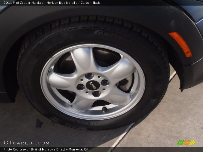 Horizon Blue Metallic / Carbon Black 2011 Mini Cooper Hardtop