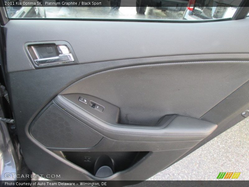 Platinum Graphite / Black Sport 2011 Kia Optima SX