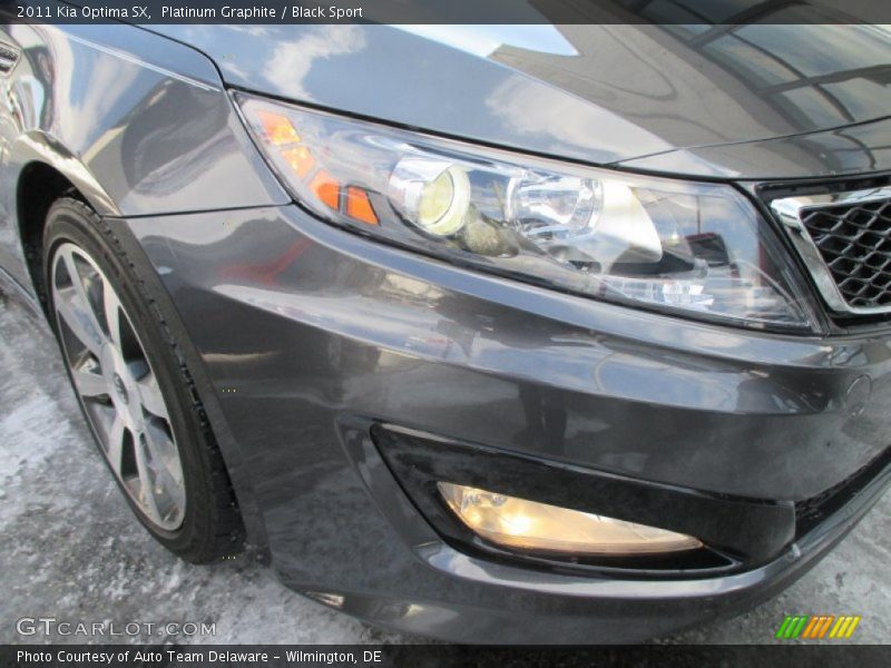Platinum Graphite / Black Sport 2011 Kia Optima SX