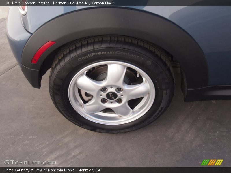 Horizon Blue Metallic / Carbon Black 2011 Mini Cooper Hardtop