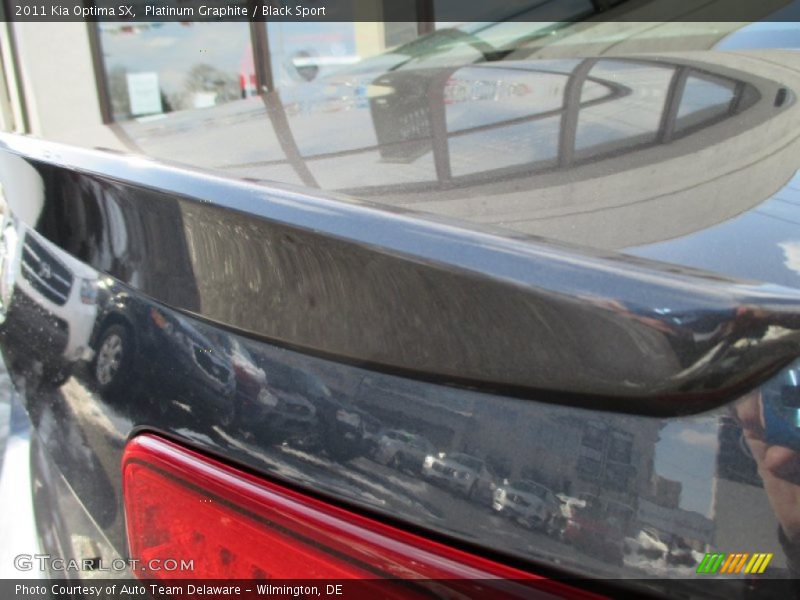 Platinum Graphite / Black Sport 2011 Kia Optima SX