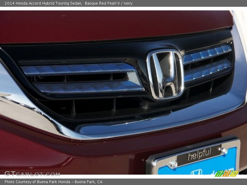 Basque Red Pearl II / Ivory 2014 Honda Accord Hybrid Touring Sedan