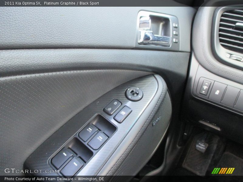 Platinum Graphite / Black Sport 2011 Kia Optima SX