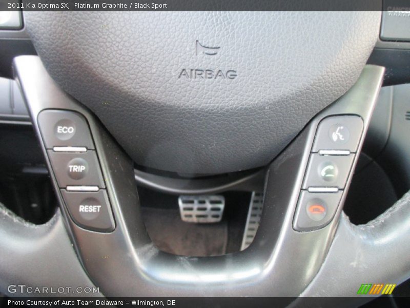 Platinum Graphite / Black Sport 2011 Kia Optima SX
