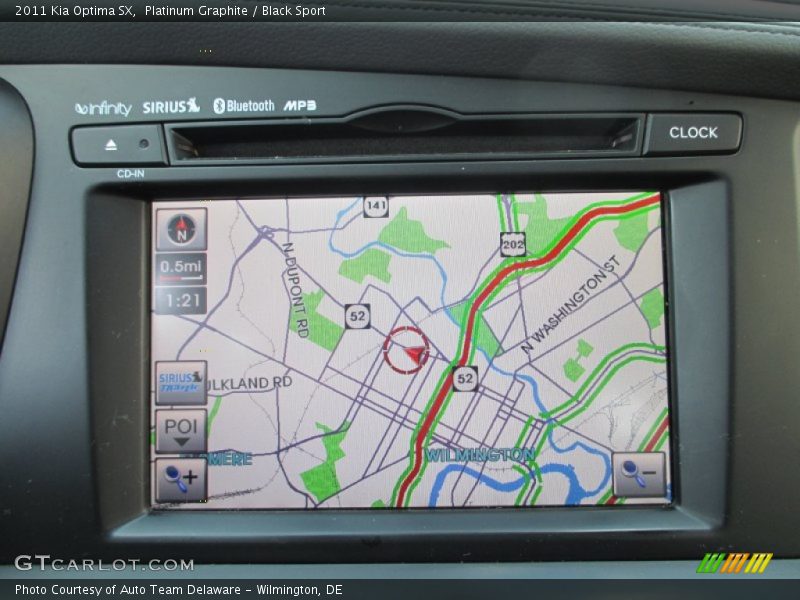 Platinum Graphite / Black Sport 2011 Kia Optima SX