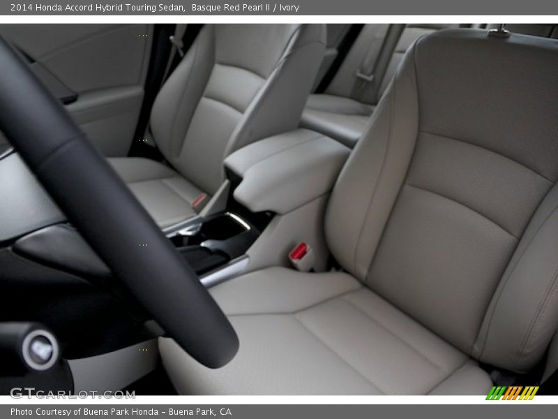Basque Red Pearl II / Ivory 2014 Honda Accord Hybrid Touring Sedan