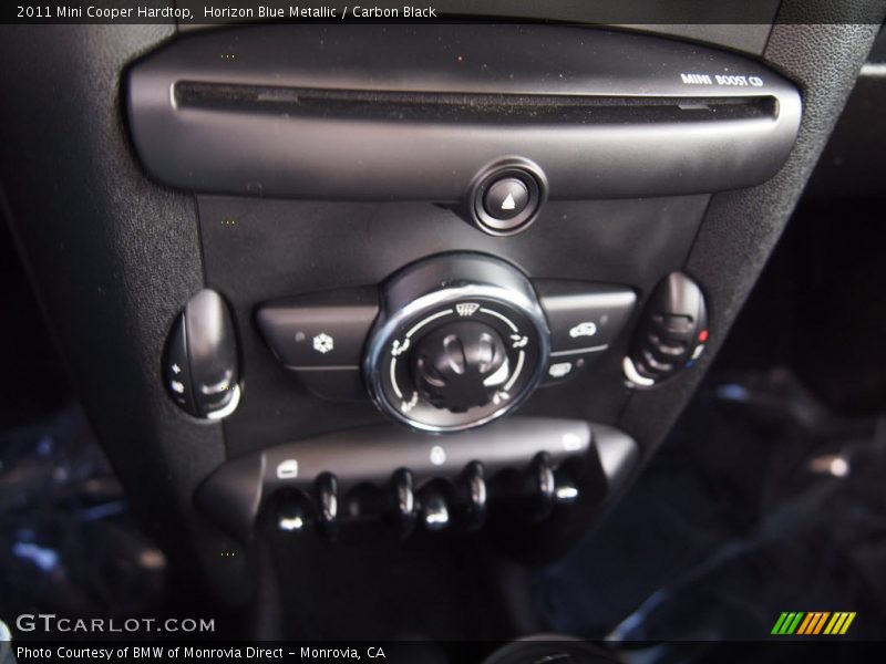 Horizon Blue Metallic / Carbon Black 2011 Mini Cooper Hardtop